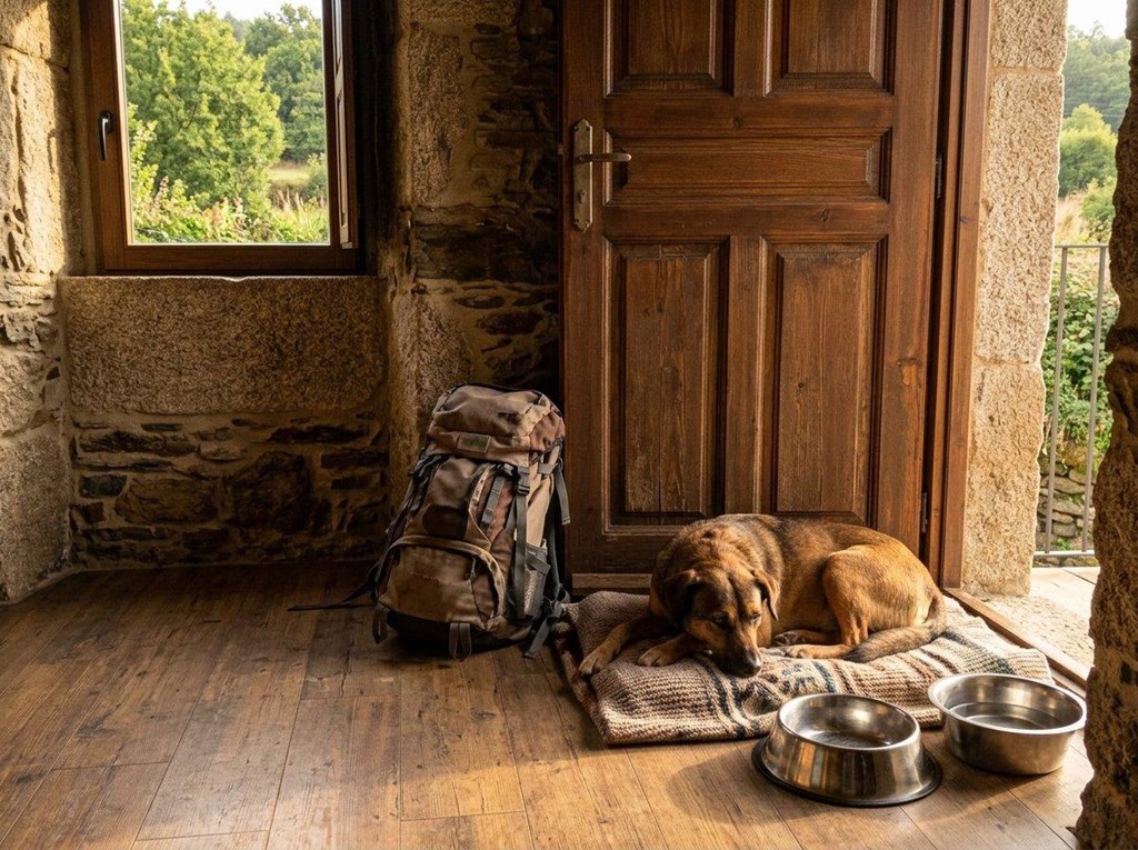 Foto 1 Descansa sin preocupaciones: alojamiento para peregrinos con mascota en Ourense